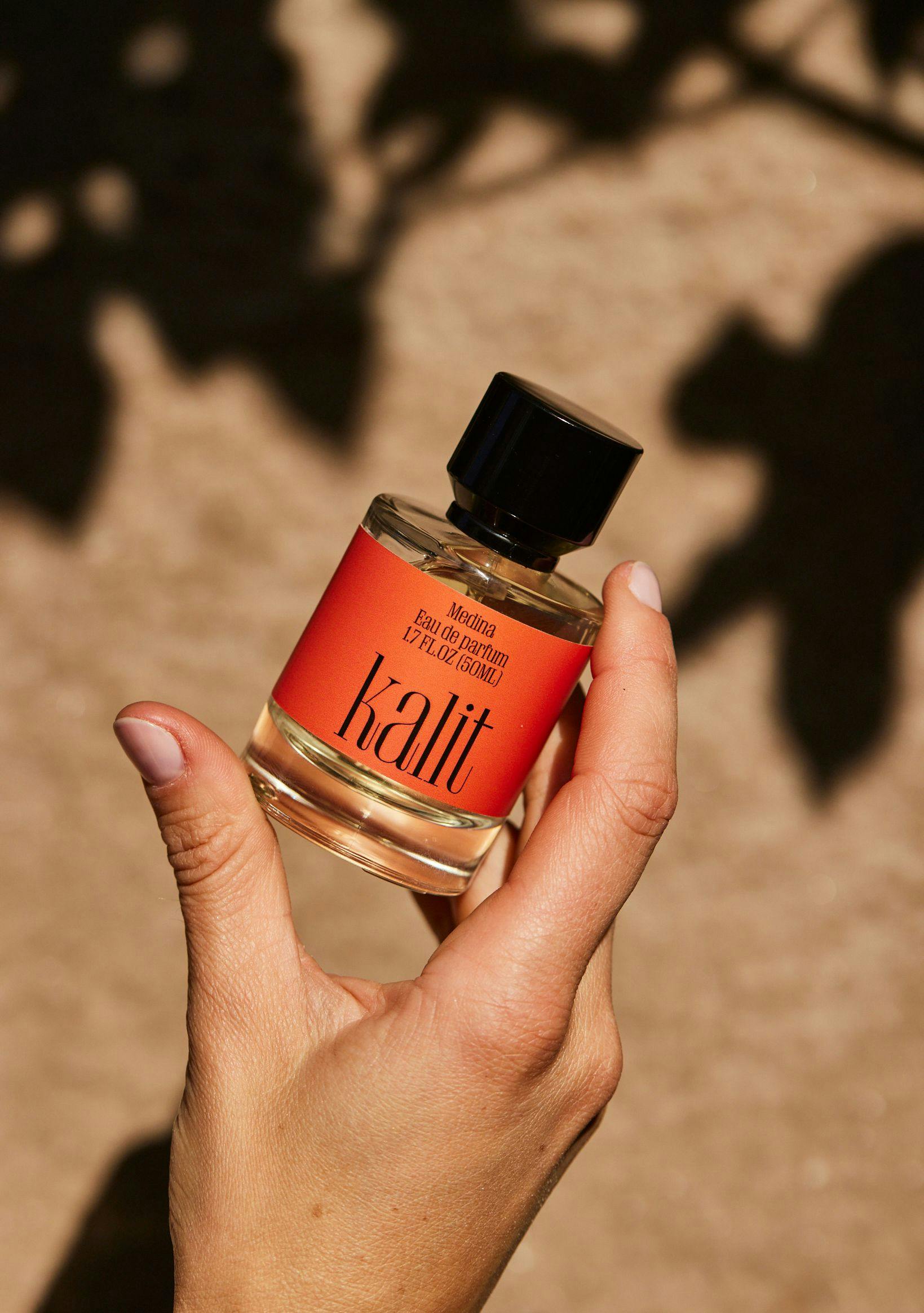 Bottle of perfume by Kalit, Medina fragrance