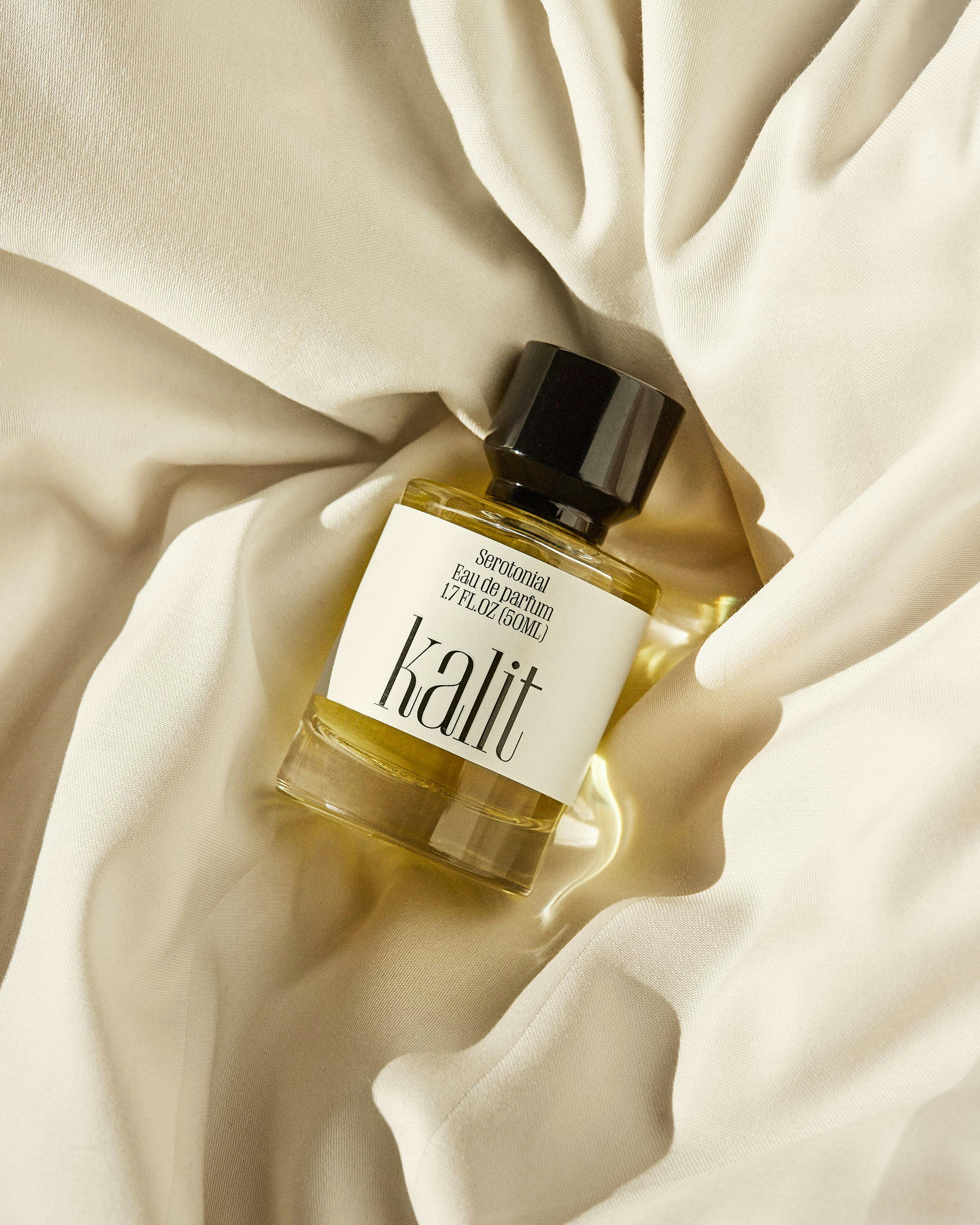 Bottle of perfume by Kalit, Serotonial fragrance